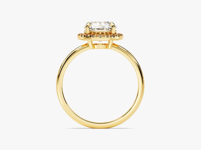 Round Halo Diamond Engagement Ring (1.50 CT)