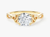 Art Deco Moissanite Engagement Ring (1.00 CT)