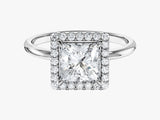 Princess Halo Lab Grown Diamond Engagement Ring (1.50 CT)