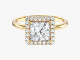 Princess Halo Lab Grown Diamond Engagement Ring (1.50 CT)