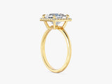 Princess Halo Lab Grown Diamond Engagement Ring (2.00 CT)