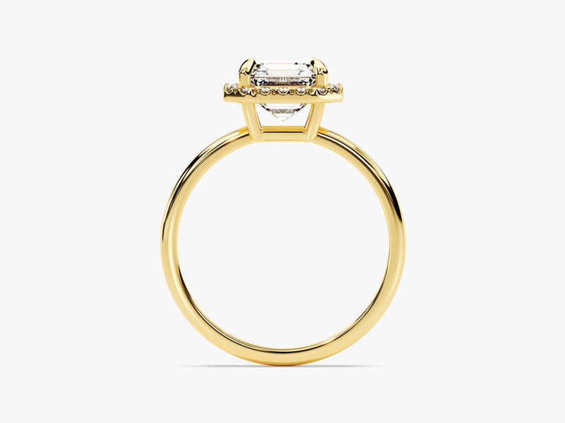 Asscher Halo Diamond Engagement Ring (1.50 CT)