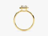 Radiant Halo Diamond Engagement Ring (1.00 CT)