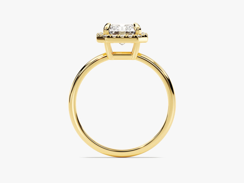 Radiant Halo Diamond Engagement Ring (2.00 CT)