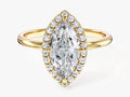 Marquise Halo Lab Grown Diamond Engagement Ring (1.50 CT)