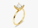 Knife Edge Princess Diamond Engagement Ring (1.50 CT)