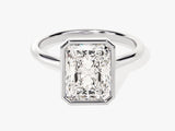 Bezel Radiant Diamond Engagement Ring (3.00 CT)