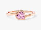 Bypass Pink Heart Promise Ring
