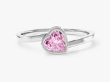 Bypass Pink Heart Promise Ring