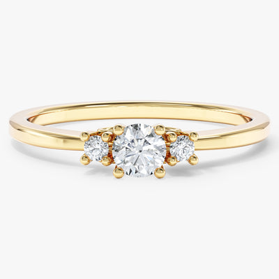 Three Stone Promise Ring