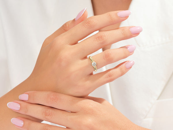 Croissant Promise Ring