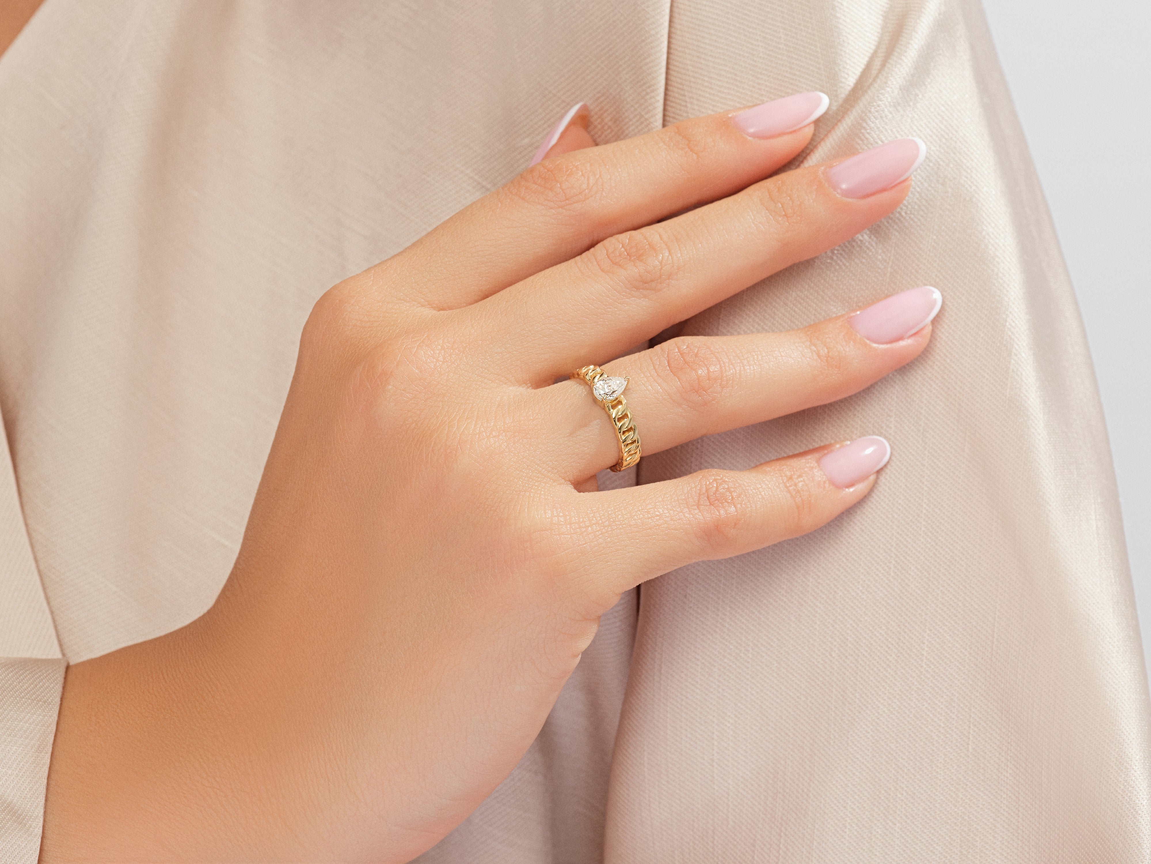 Chain Link Promise Ring