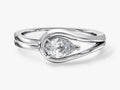 Unique Double Band Promise Ring