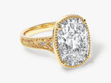 Elongated Cushion Lab Grown Diamond Engagement Ring