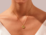 Snake Coin Necklace