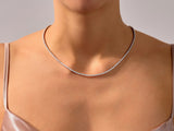 Lab Diamond Tennis Necklace (2.40 mm)