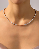 Lab Diamond Tennis Necklace (2.80 mm)