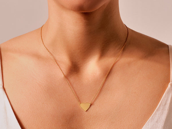 Plain Heart Necklace