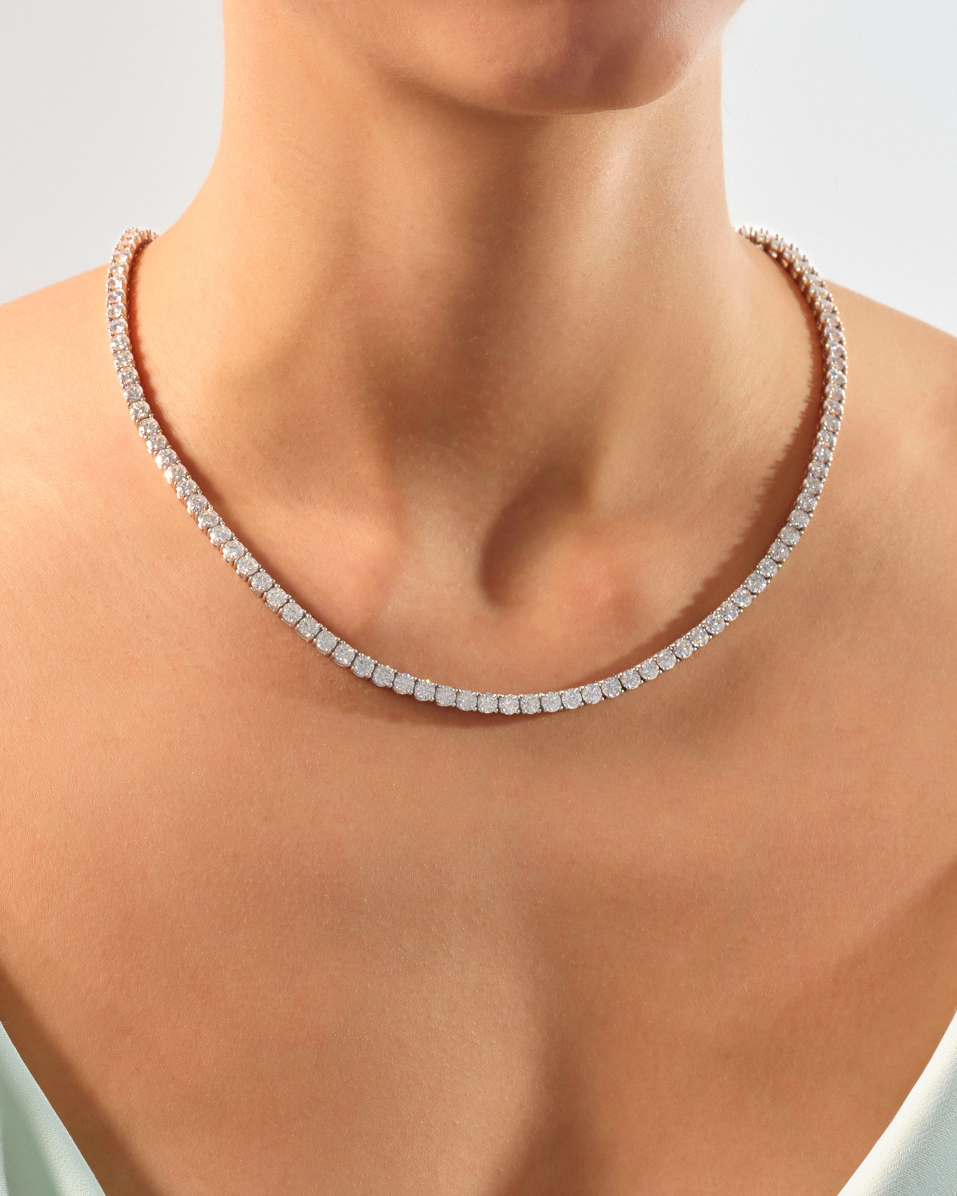 Diamond Tennis Necklace (4.50 mm)