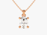 Oval Cut Solitaire Pendant (1.00 CT)