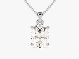 Oval Cut Solitaire Pendant (1.50 CT)