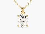 Oval Cut Solitaire Pendant (1.50 CT)