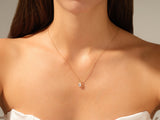 Oval Cut Solitaire Pendant (1.00 CT)
