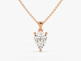 Pear Cut Solitaire Pendant (1.00 CT)