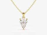 Pear Cut Solitaire Pendant (1.00 CT)