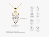 Pear Cut Solitaire Pendant (1.50 CT)