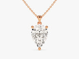 Pear Cut Solitaire Pendant (2.00 CT)
