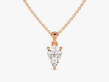 Pear Cut Solitaire Pendant (0.50 CT)