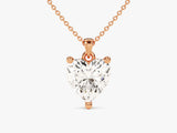 Heart Cut Solitaire Pendant (2.00 CT)