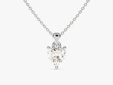 Heart Cut Solitaire Pendant (0.50 CT)