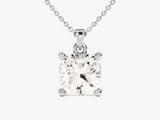 Cushion Cut Solitaire Pendant (2.00 CT)