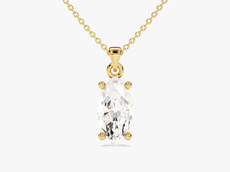 Marquise Cut Solitaire Pendant (1.00 CT)