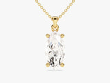 Marquise Cut Solitaire Pendant (1.50 CT)