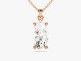 Marquise Cut Solitaire Pendant (2.00 CT)