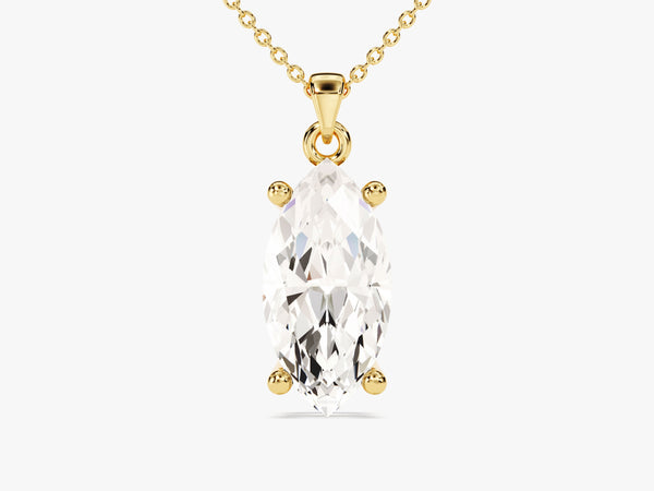 Marquise Cut Solitaire Pendant (2.00 CT)