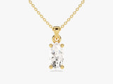 Marquise Cut Solitaire Pendant (0.50 CT)