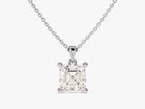 Asscher Cut Solitaire Pendant (1.00 CT)