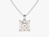 Asscher Cut Solitaire Pendant (1.50 CT)