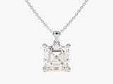 Asscher Cut Solitaire Pendant (2.00 CT)