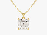Asscher Cut Solitaire Pendant (2.00 CT)