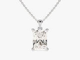 Radiant Cut Solitaire Pendant (1.50 CT)