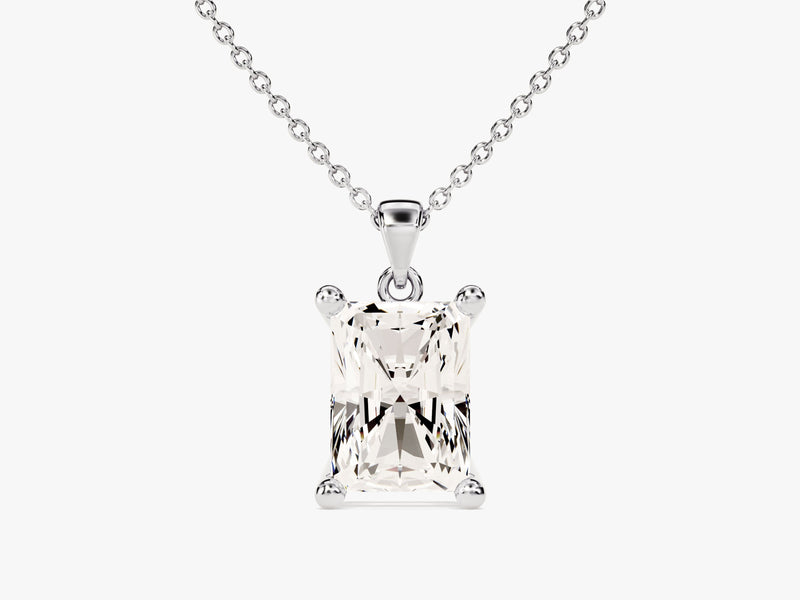 Radiant Cut Solitaire Pendant (1.50 CT)