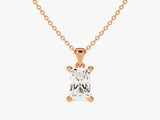 Radiant Cut Solitaire Pendant (0.50 CT)