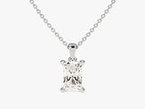 Radiant Cut Solitaire Pendant (0.50 CT)