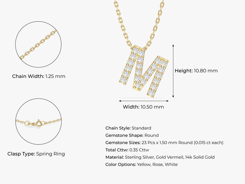 Initial Letter Necklace