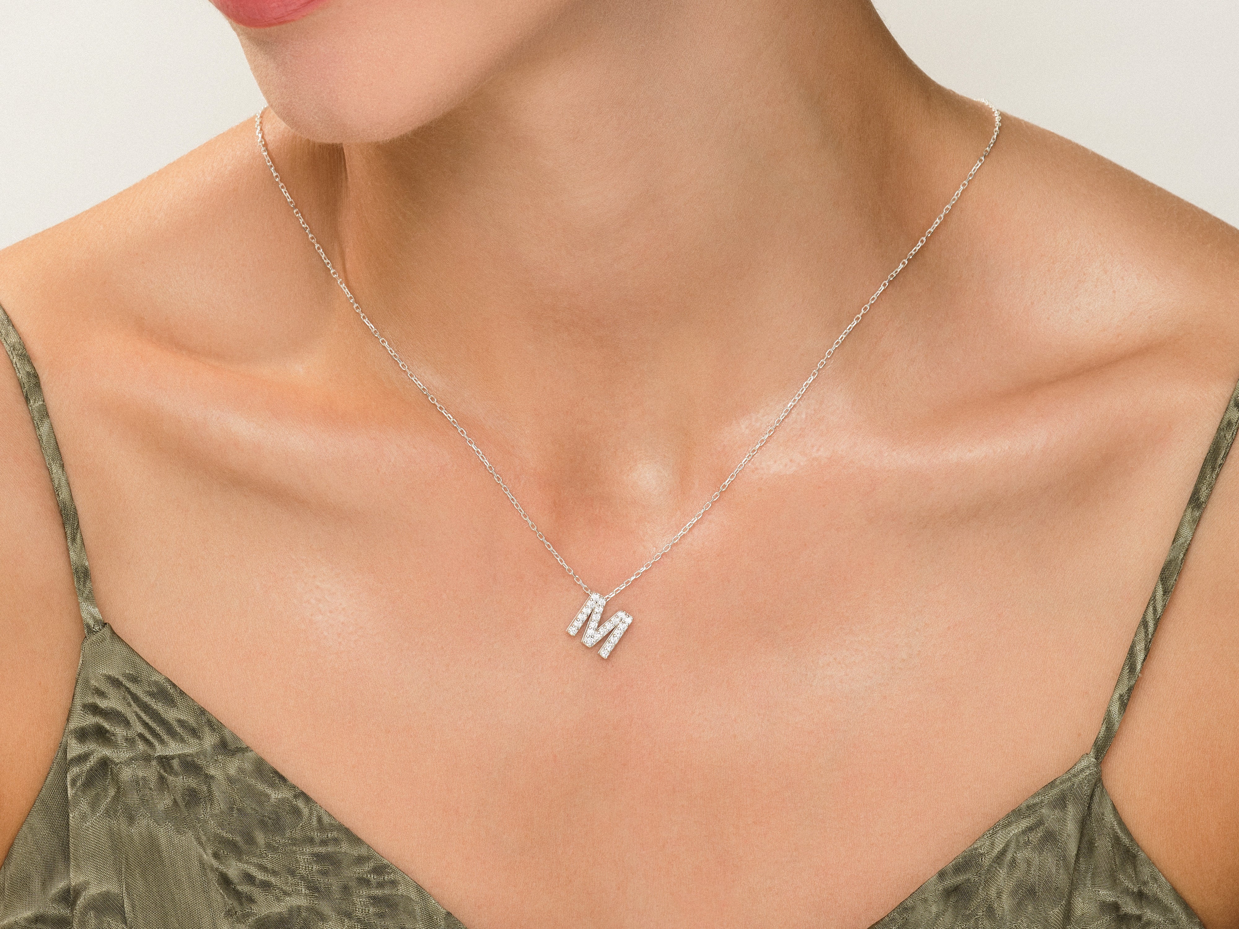 Initial Letter Necklace